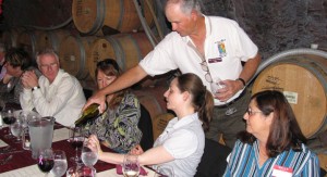 Mt. Vernon Winery Wine Cave Dinner